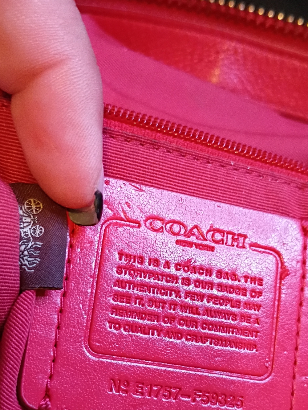 Coach Lenox Satchel - Picture 14 of 14